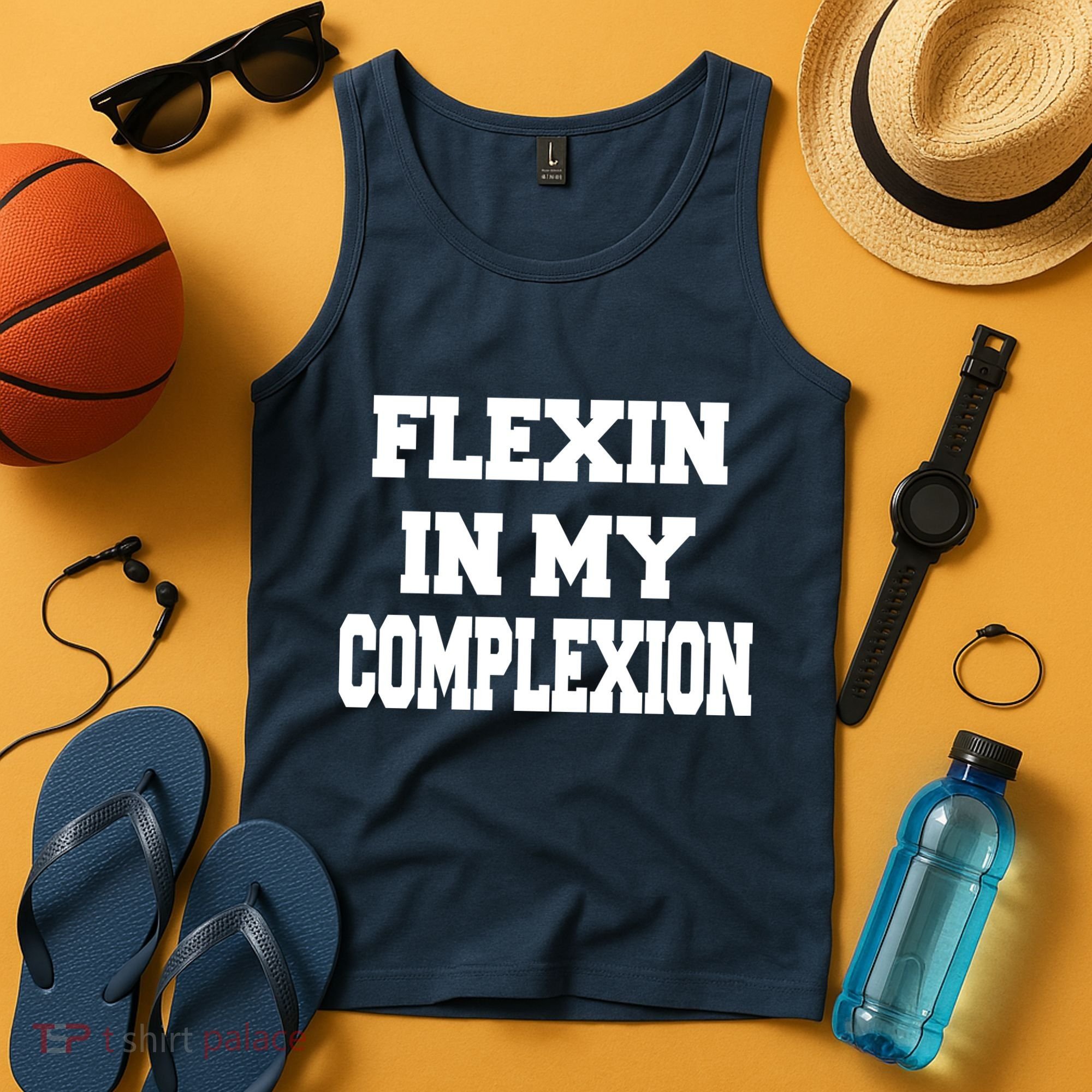 Flexin In My Complexion Tank Top