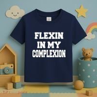 Flexin In My Complexion Toddler T-Shirt thumb 3