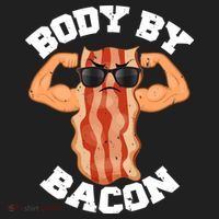 Flexing Body by Bacon Women's Sweatshirt thumb 2