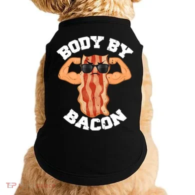 Flexing Body by Bacon Doggie Tank
