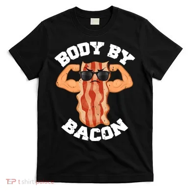 Flexing Body by Bacon T-Shirt