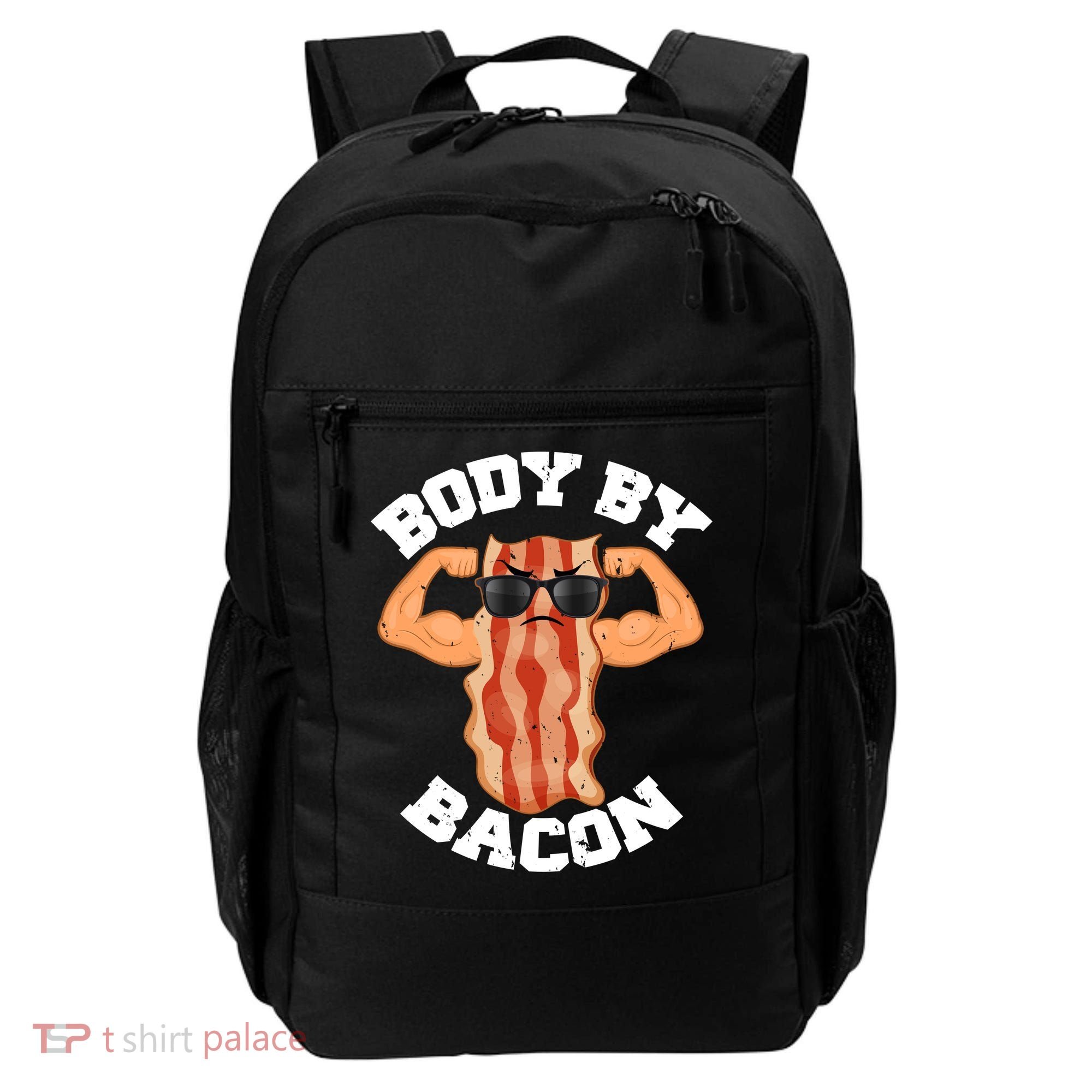 Flexing Body by Bacon Backpack