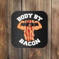 Flexing Body by Bacon Coaster thumb 0