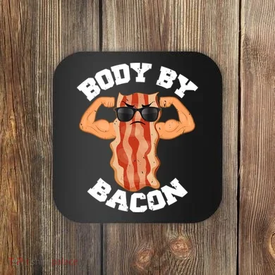 Flexing Body by Bacon Coaster