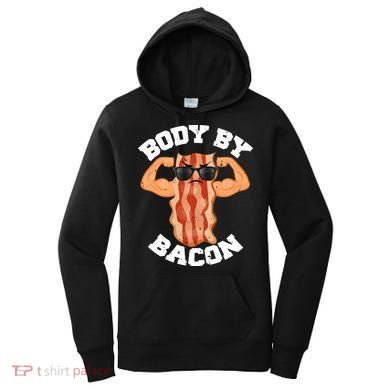 Flexing Body by Bacon Women's Hoodie