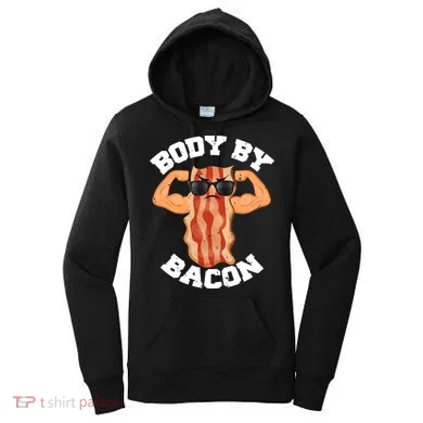 Flexing Body by Bacon Women's Hoodie