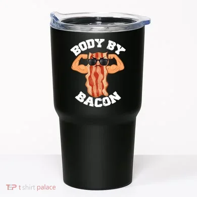 Flexing Body by Bacon Tumbler