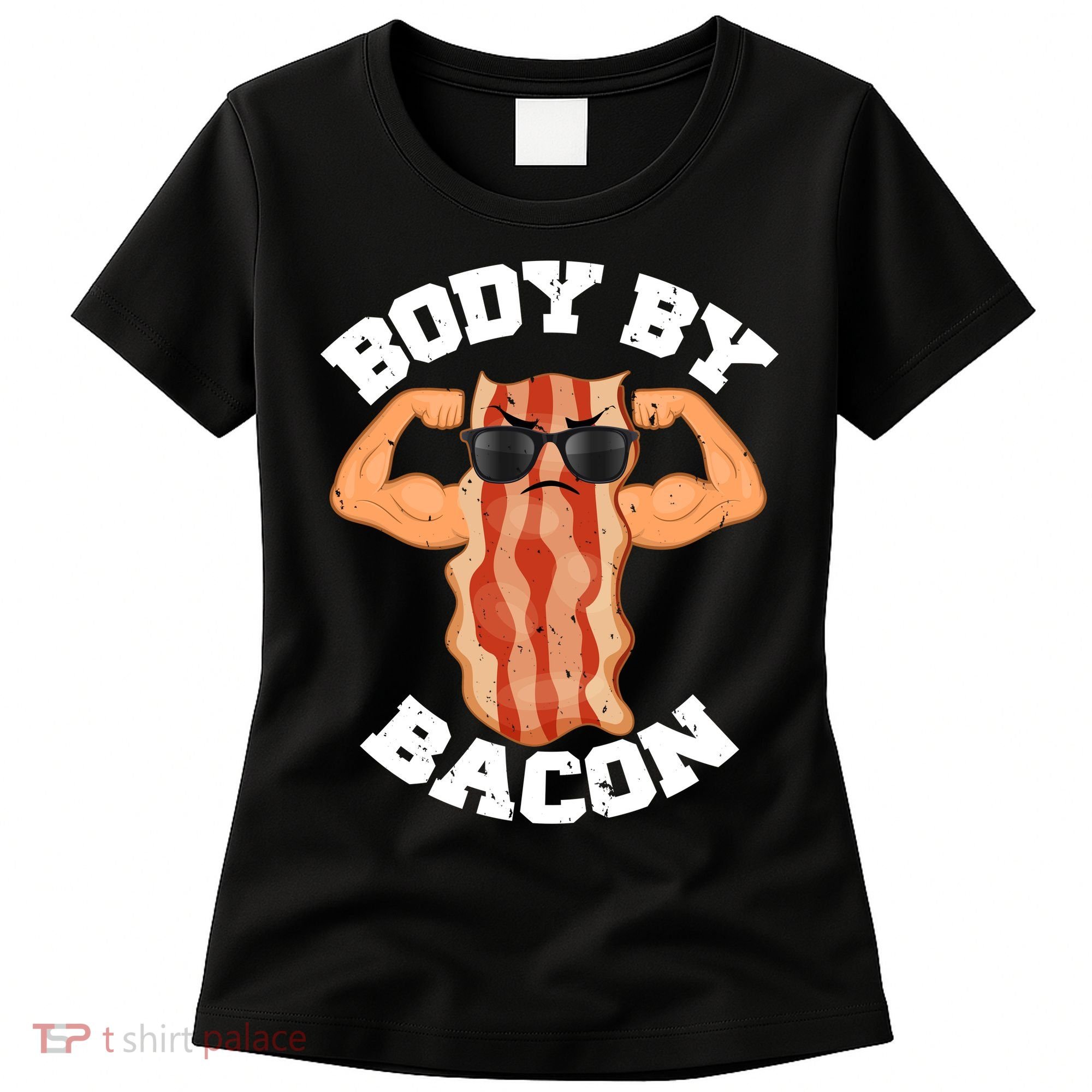 Flexing Body by Bacon Women's T-Shirt