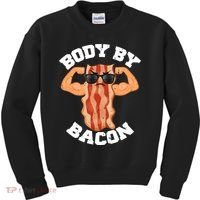 Flexing Body by Bacon Kids Sweatshirt thumb 0