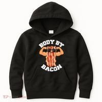 Flexing Body by Bacon Kids Hoodie thumb 0