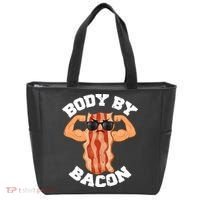 Flexing Body by Bacon Tote Bag thumb 0