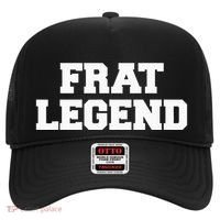 Frat Legend Funny Fraternity College Frat Party Greek Hat thumb 0