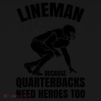 Football Lineman Button thumb 1
