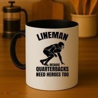 Football Lineman Coffee Mug thumb 4