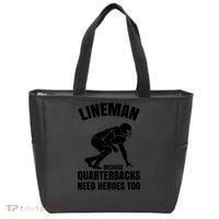 Football Lineman Tote Bag thumb 0