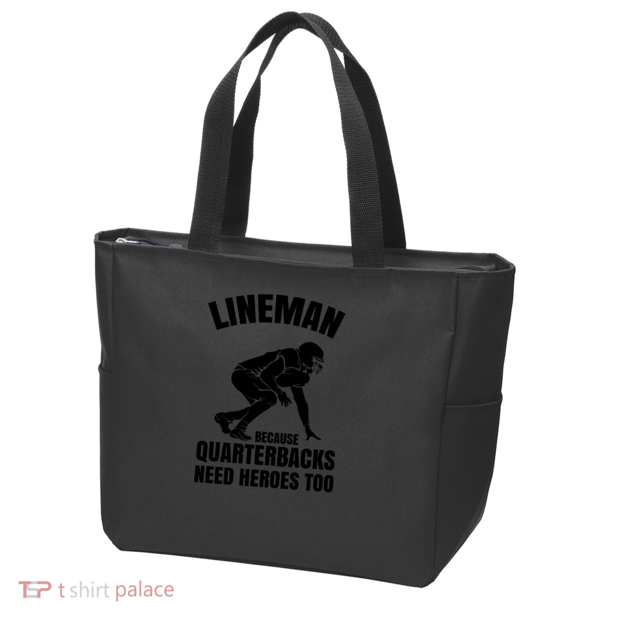 Football Lineman Tote Bag