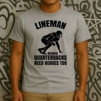 Football Lineman T-Shirt thumb 3