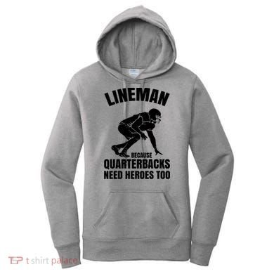 Football Lineman Women's Hoodie
