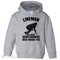 Football Lineman Toddler Hoodie thumb 0
