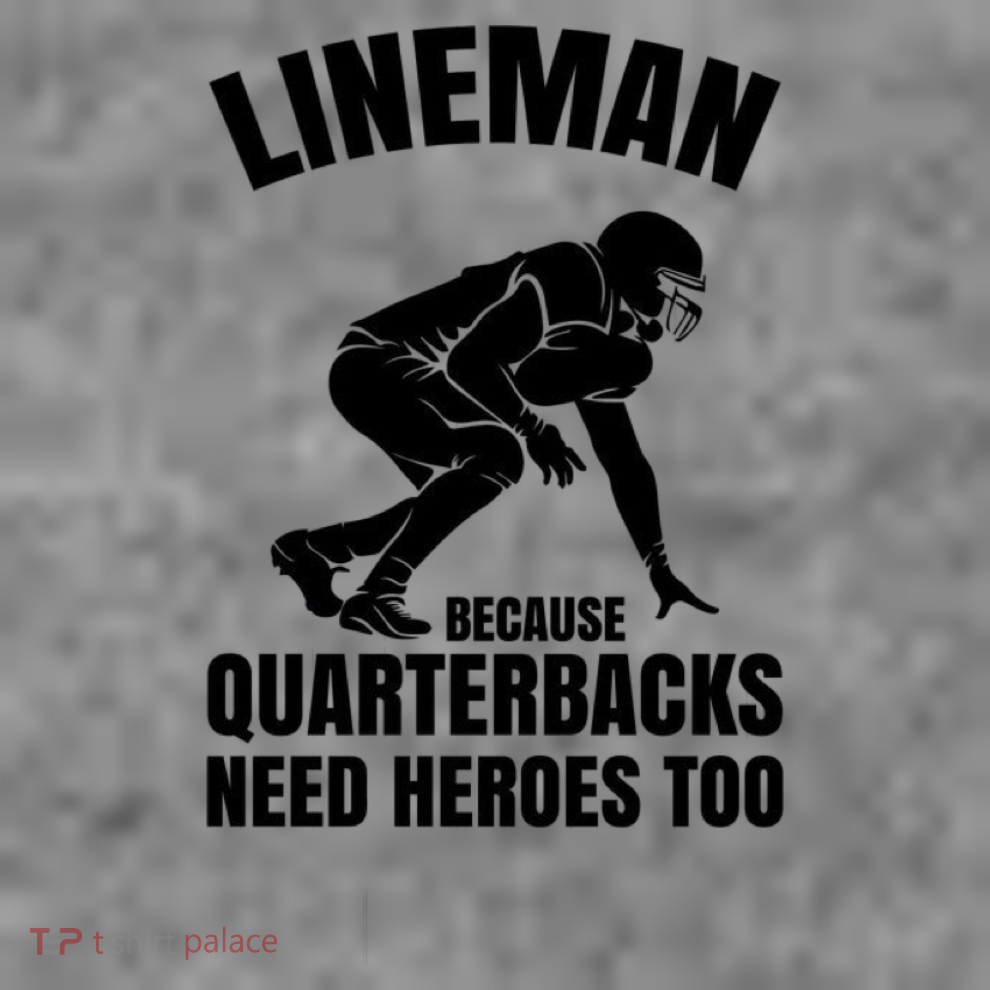 Football Lineman Toddler Hoodie