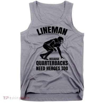 Football Lineman Tank Top