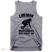 Football Lineman Tank Top thumb 0