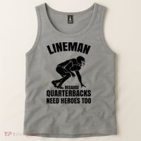 Football Lineman Tank Top thumb 2