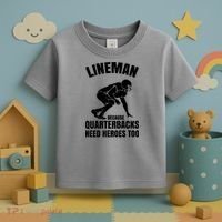 Football Lineman Toddler T-Shirt thumb 3
