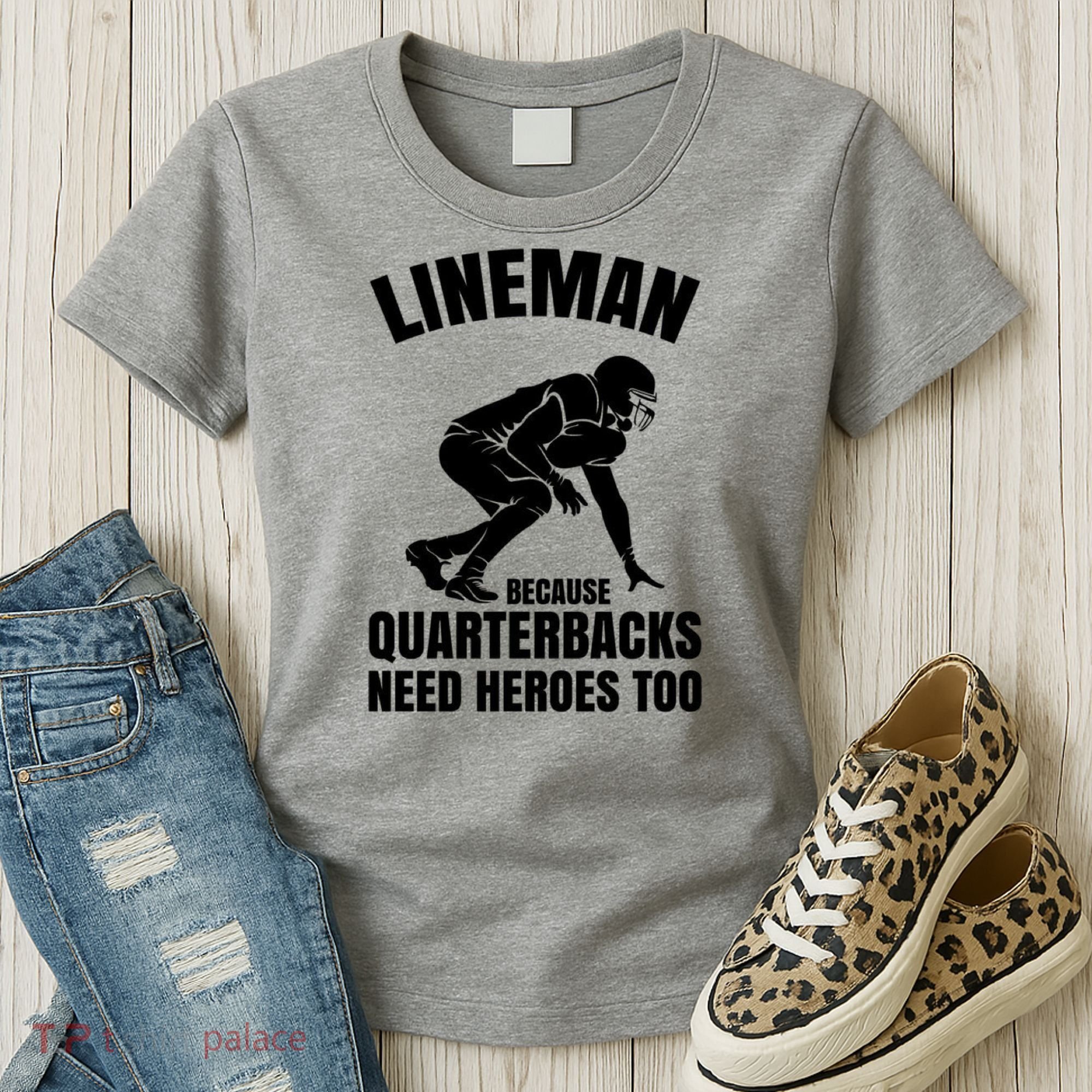 Football Lineman Women's T-Shirt