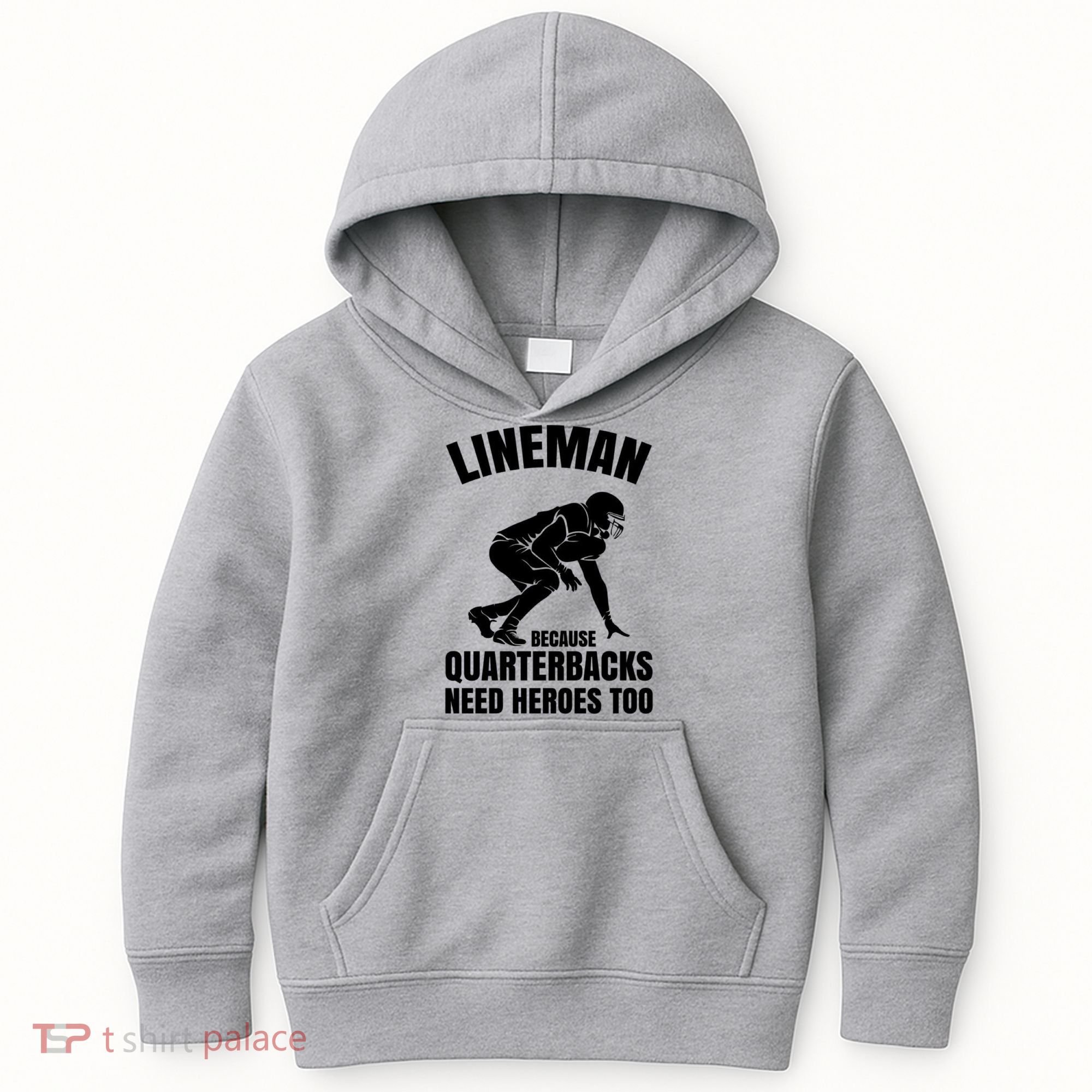 Football Lineman Kids Hoodie