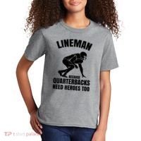 Football Lineman Kids T-Shirt thumb 2