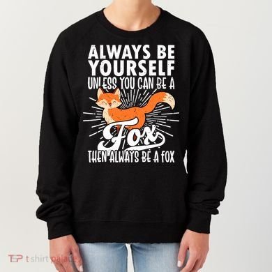 Fox Lover Funny Fox Forest Animals Cute Fox Fox Women's Sweatshirt