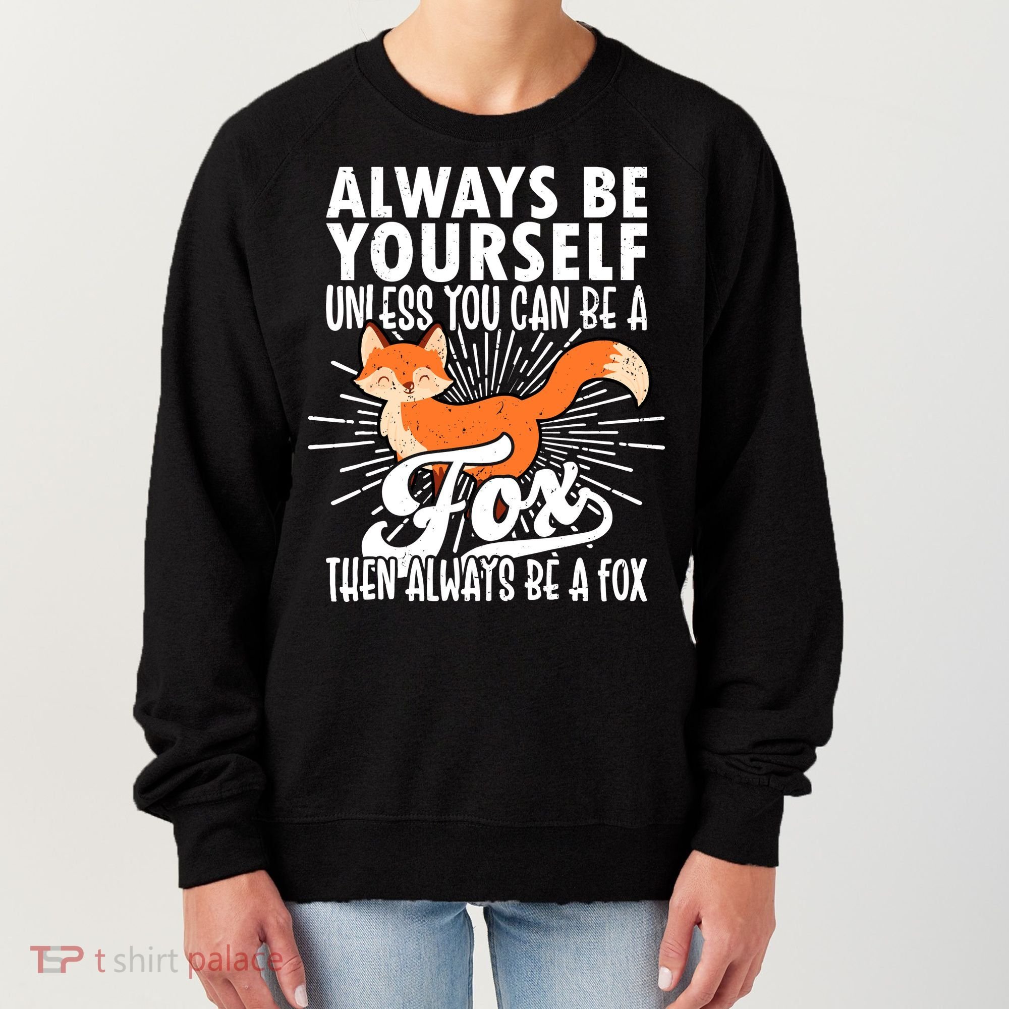 Fox Lover Funny Fox Forest Animals Cute Fox Fox Women's Sweatshirt