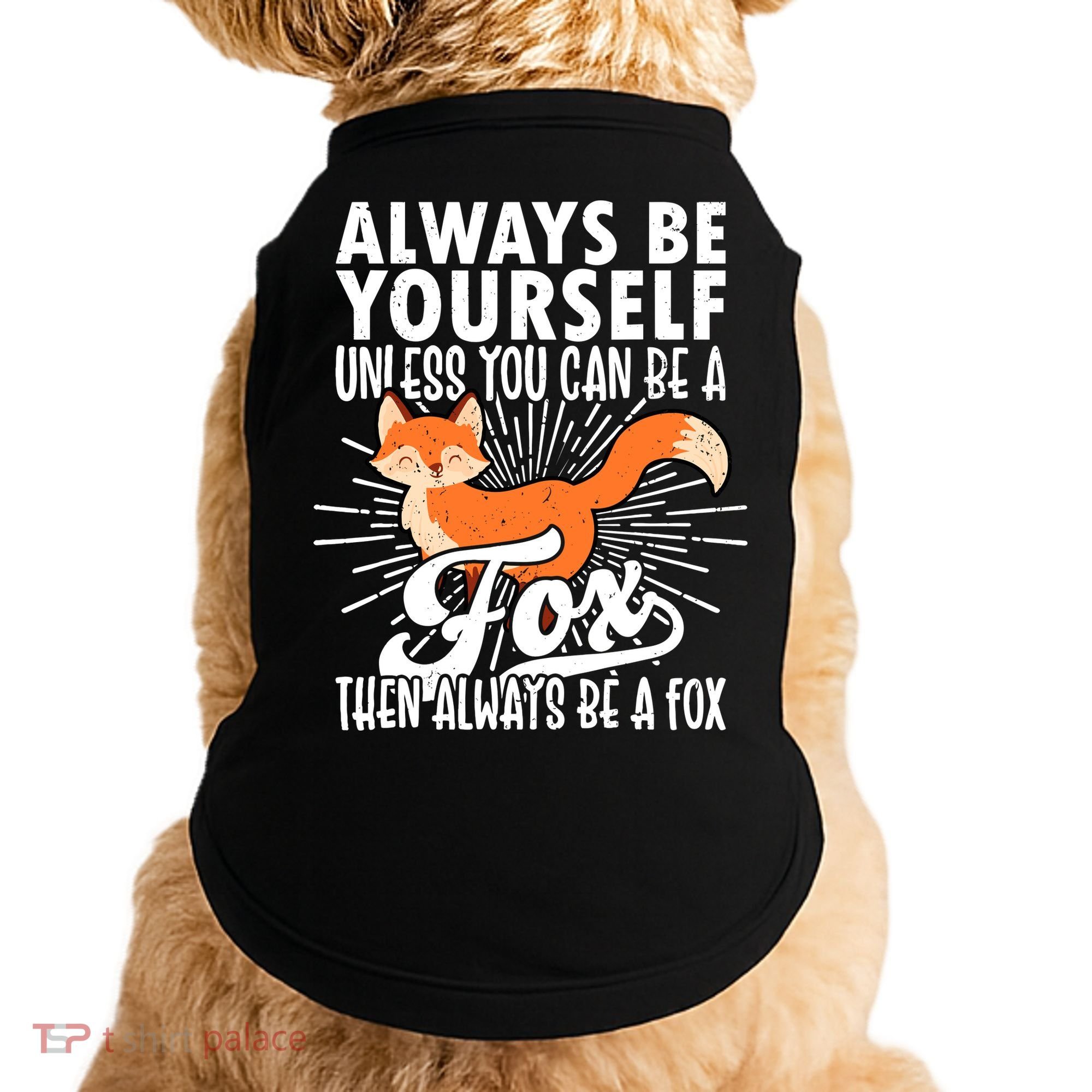 Fox Lover Funny Fox Forest Animals Cute Fox Fox Doggie Tank