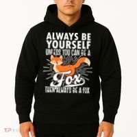 Fox Lover Funny Fox Forest Animals Cute Fox Fox Hoodie thumb 2