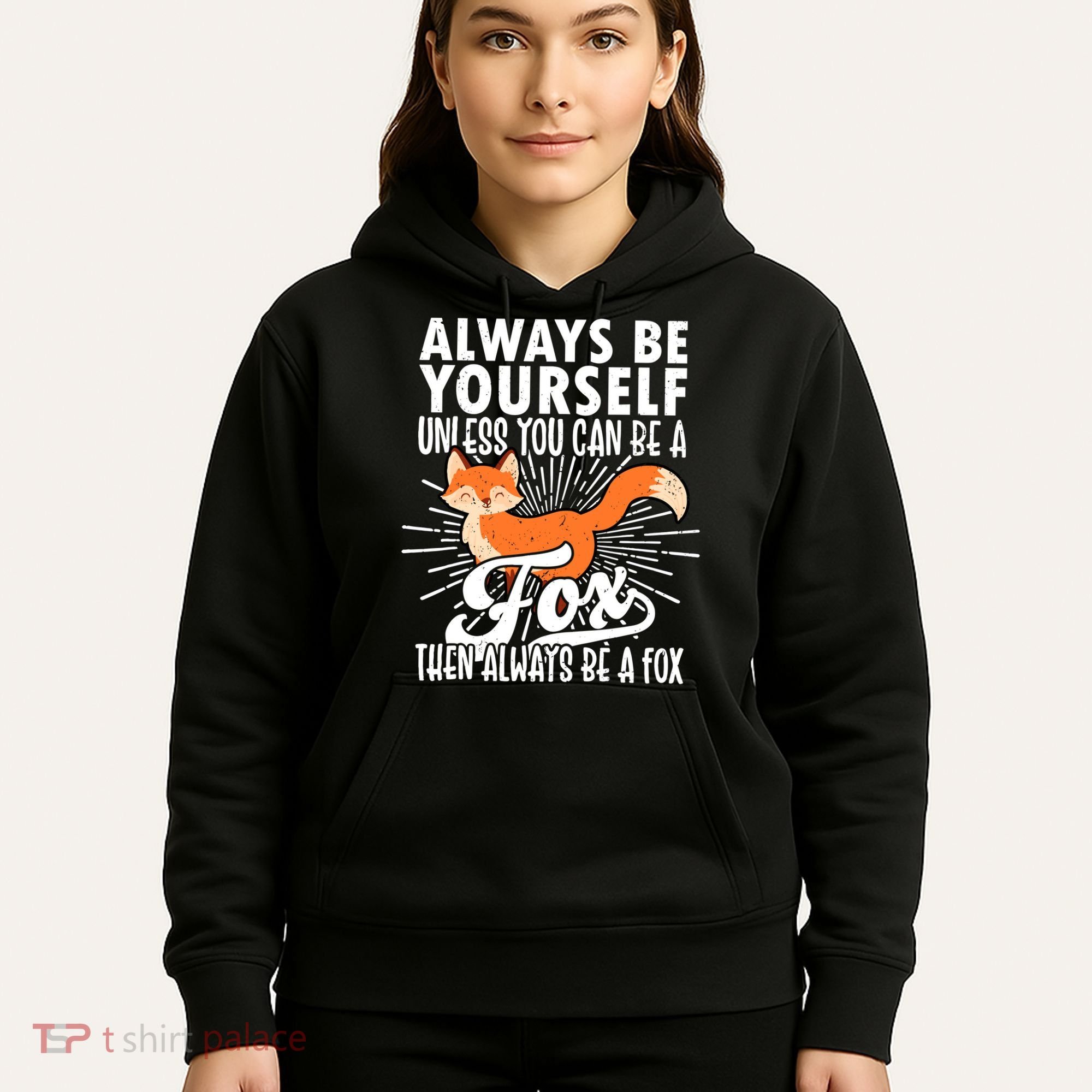 Fox Lover Funny Fox Forest Animals Cute Fox Fox Hoodie