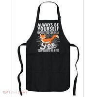 Fox Lover Funny Fox Forest Animals Cute Fox Fox Apron thumb 0