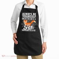 Fox Lover Funny Fox Forest Animals Cute Fox Fox Apron thumb 2