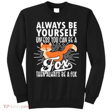 Fox Lover Funny Fox Forest Animals Cute Fox Fox Sweatshirt