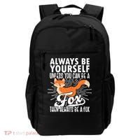 Fox Lover Funny Fox Forest Animals Cute Fox Fox Backpack thumb 0