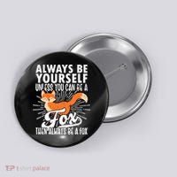 Fox Lover Funny Fox Forest Animals Cute Fox Fox Button thumb 0