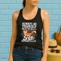 Fox Lover Funny Fox Forest Animals Cute Fox Fox Women's Tank Top thumb 2