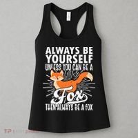 Fox Lover Funny Fox Forest Animals Cute Fox Fox Women's Tank Top thumb 3