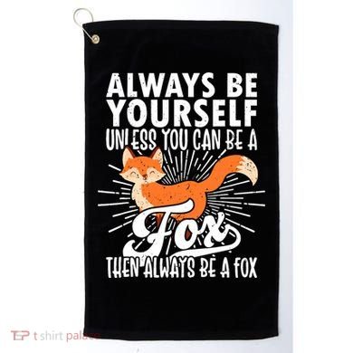 Fox Lover Funny Fox Forest Animals Cute Fox Fox Golf Towel