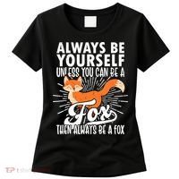 Fox Lover Funny Fox Forest Animals Cute Fox Fox Women's T-Shirt thumb 0
