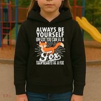 Fox Lover Funny Fox Forest Animals Cute Fox Fox Kids Hoodie thumb 3