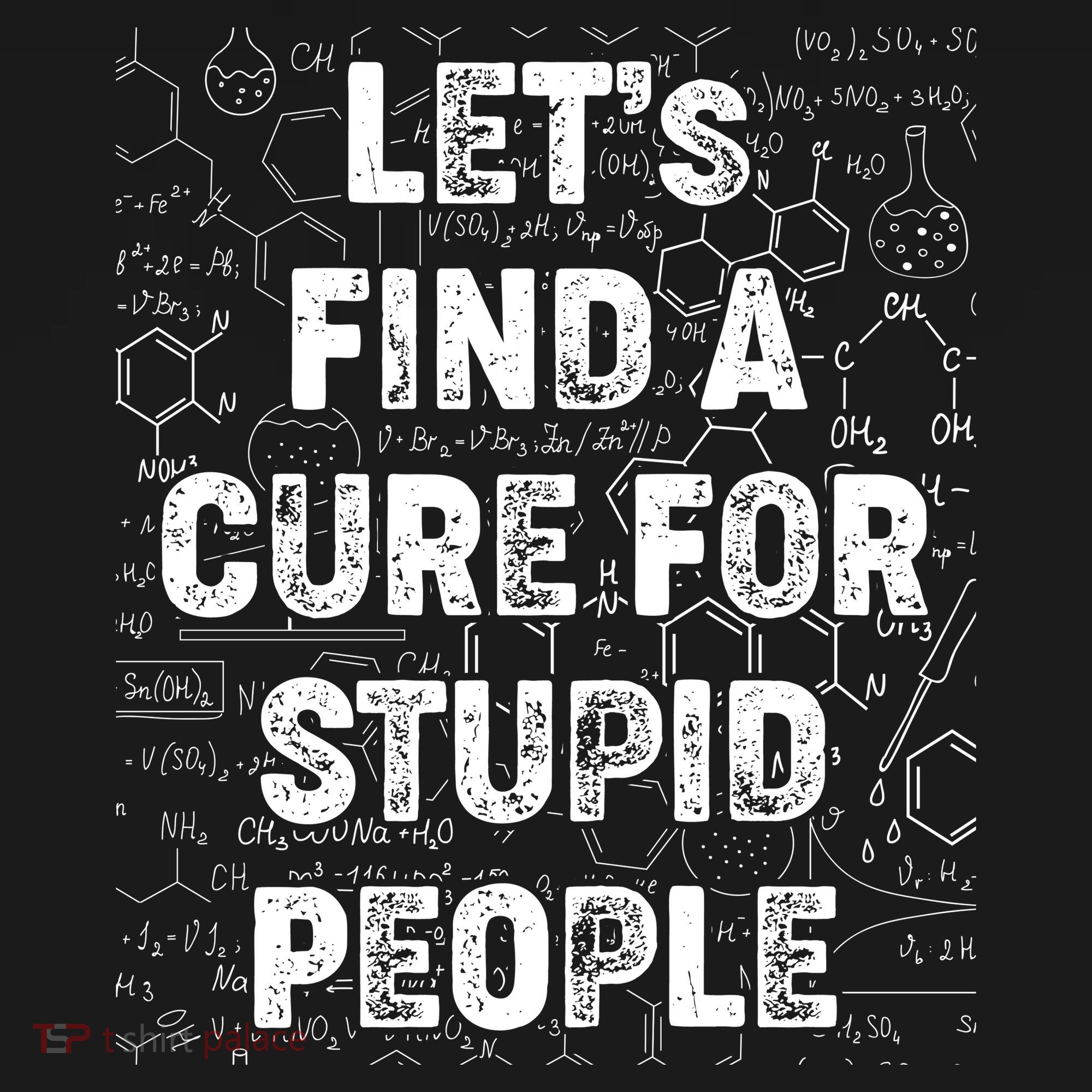 Funny Let's Find A Cure For Stupid People Hoodie
