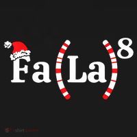Fa (La)8 Funny Christmas Santa Fa La Math Teacher Student Toddler Zip Fleece Hoodie thumb 2