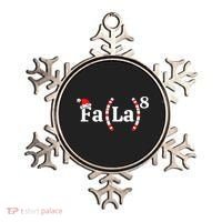 Fa (La)8 Funny Christmas Santa Fa La Math Teacher Student Ornament thumb 0