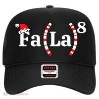 Fa (La)8 Funny Christmas Santa Fa La Math Teacher Student Hat thumb 0